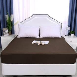 Riyans group Fitted Double Size Breathable, Stretchable, Waterproof Mattress Cover