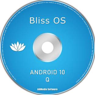 TekyMeky ANDROID 10 for PC (Bliss OS 12.12) DVD Bootable Operating System Latest 64 Bit