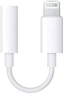 IMMUTABLE White Lightning Headphone Jack Adapter Connector Music Control J45 Phone Converter