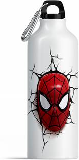 Printwala Spiderman Sipper Spiderman Water Bottle For Girls Boys(BN) 600 ml Water Bottle