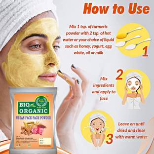 sign gold Ubtan Face Powder for body scrubing