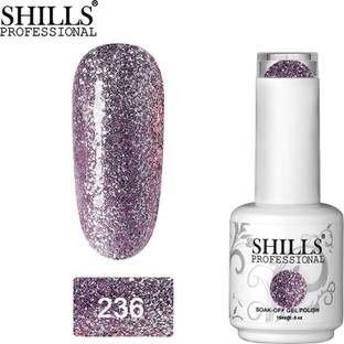 Shills Professional UV LED Soak Off Glitter Gel Polish 236