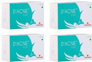 D'ACNE Soap, 75 grams x Pack of 4