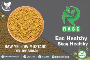RASC Whole Yellow Mustard I Pili Sarso I Pack of 400g