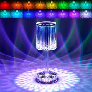 DBestCart Color Changing Light USB Charging Acrylic Diamond crystal Table night Lamp Night Lamp