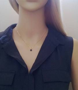 Jewel WORLD Gold-plated pendant necklace chain for women & girls Beads Gold-plated Plated Alloy Chain