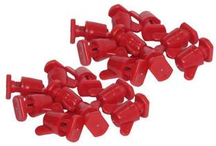 GKI POULTRY Nut Butterfly - Cage nut Metric Thread (Pcs-20) Hand Twist Tighten for farming