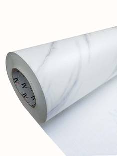 Pramukh Ashish Vinyl Abstract White Wallpaper