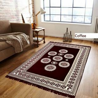 Bhoriaprints Multicolor Cotton Carpet
