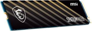 MSI SPATIUM 500 GB Desktop Black M.2 Internal Solid State Drive (SSD) (SPATIUM M450 PCIe 4.0 NVMe)