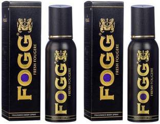 FOGG Black Collection Fresh Fougere pack 2 Perfume  -  120 ml