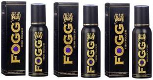 FOGG Black Collection Fresh Fougere (Pack of 3) Perfume  -  120 ml