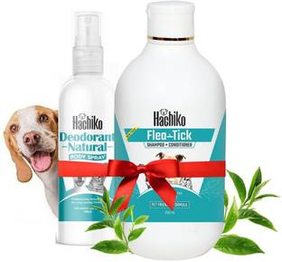 Hachiko Allergy Relief, Anti-dandruff, Anti-fungal, Anti-microbial Artificial Fragrance Free Dog Shampoo