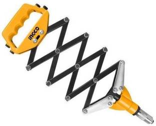 INGCO TOOL WORLD HFOR321 FOLDING LAZY TONG RIVETER 32" HEAVY DUTY RIVET GUN Heavy Duty Squeeze Rivet Gun