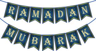 ZYOZI Ramadan Mubarak Banner - Ramadan Mubarak Decoration - Ramadan Mubarak Party Banner