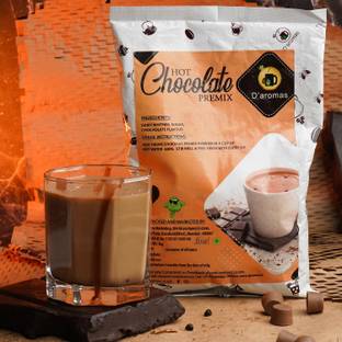 D'aromas Hot Chocolate Powder Mix 500g|Instant Drink Mix|Chocolate Powder for Milk Energy Drink