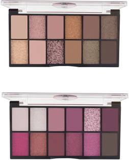 MARS Dance Of Joy 24 Shade Ultra Pigmented Eyeshadow Palette Pack of 2 26.4 g