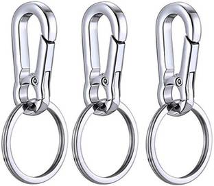 Aura Key Case Organizer Ring Belt Hook Keychain For Bike Car House Keys Men Women Boy Key Chain