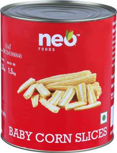 neo Baby Corn Slices I Ready to Eat I Non-GMO I Vegetables