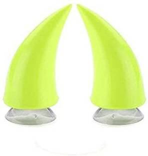 Gogna Mart helmet horns neon green to make your helmet look more attractive Bike Tank Pad