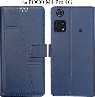 MAXSHAD Flip Cover for Poco M4 Pro, Poco M4 Pro 4g