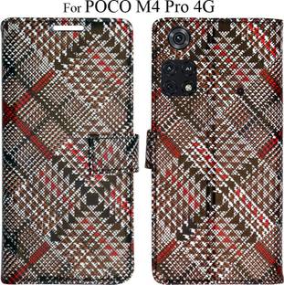 MYSHANZ Flip Cover for Poco M4 Pro, Poco M4 Pro 4g