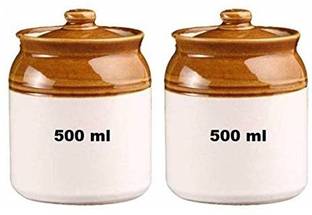 rkk Ceramic Pickle Jar  - 500 ml