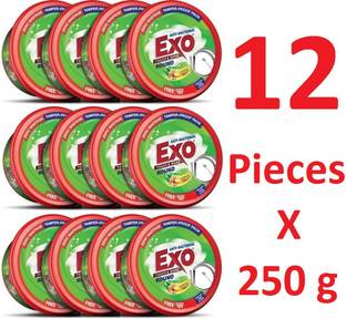 Exo Touch & Shine Round Dishwash Bar (12 X 250 g) Dishwash Bar
