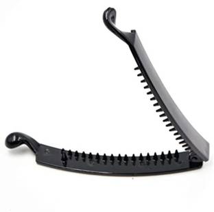 KAHKASA WOMEN BLACK CLIP Banana Clip
