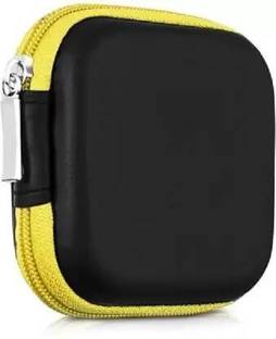 SANNO WORLD Leather Zipper Headphone Case For Universal