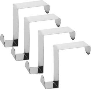 Urbanware Over The Door Hooks Z-Shaped Reversible Sturdy Hanging Hooks for Kitchen, Hook 4