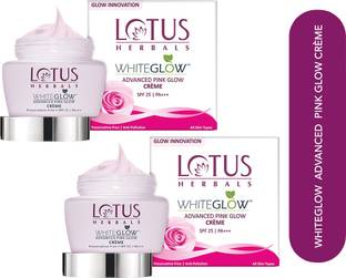 LOTUS HERBALS Whiteglow Advanced Pink Glow Creme (( Pack of 2 )) (( 35gm *2pc ))