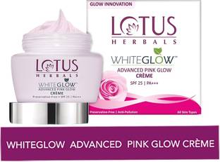 LOTUS HERBALS WhiteGlow Advanced Pink Glow Crme SPF 25