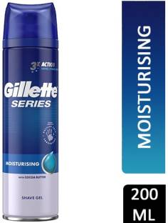Gillette Series Moisturising With Cocoa Butter Shave Gel (Made In U.K )