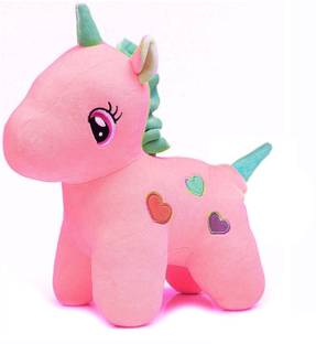 funtoosh Unicorn Soft Toys for Kids |Plush Unicorn Fluffy Toys for Boys and Girls  - 30 mm
