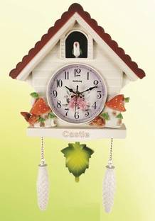 Three Secondz Analog-Digital 48 cm X 46 cm Wall Clock