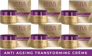 LOTUS HERBALS YouthRx Anti Ageing Transforming Cream ( Pack Of 6 ) ( 10 gm x 6pc )