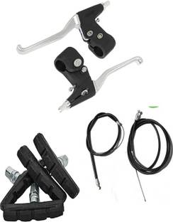 PESKY Bicycle Silver Clutch With Bicycle Break Shoe and Bicycle wire Bicycle Brake Disk