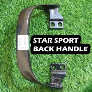 Znee Smart ZSS-B1 Bike Rear Seat Handle Backrest Suitable for TVS Star Sport (Black) Bike Headlight Grill