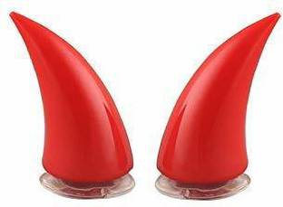 Gogna Mart Helmet horns for all types of helmets Bike Tank Pad