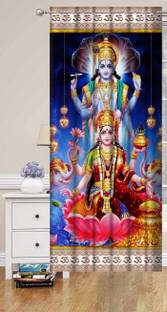 HHF DECOR 213 cm (7 ft) Polyester Room Darkening Door Curtain Single Curtain