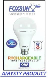 AMYSTY 12 Watt Inverter Led Bulb 4 hrs Bulb Emergency Light