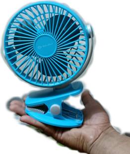 BAJAJ Pygmy (USB Charging) fan -sold by aadeshwar hardware mumbai 110 mm Silent Operation 3 Blade Table Fan
