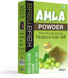 Kayamaya Natural & Organic Amla Indian Gooseberry Powder for Hair Care Mask and Skin