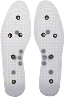 NP नवीन प्लास्टिक ss1 Acupressure Shoe Sole For Stress And Pain Relief मसाज़र