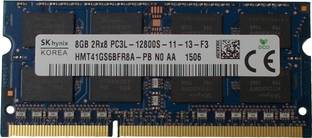 Sk हयनिक्स DDR3 DDR3 8 GB लैपटॉप स्डरम (8GB Memory Module with 204-Pin SODIMM DDR3)