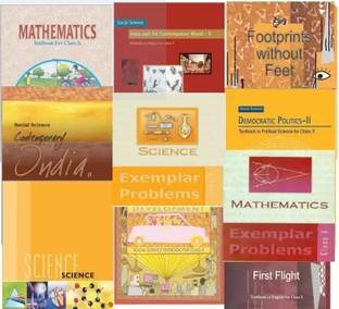 NCERT Complete Books Set + Exemplars For Class -10 (English Medium) 10 BOOKS