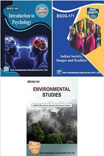 IGNOU BAPCH Help Books Combo Offer Of BPCC 101 BEVAE 181 BSOG 171 IGNOU Study Notes For Exam Preparations With Solved Previous Year Paper (Latest Syllabus) IGNOU BA Honours Psychology (CBCS) BPCC-101 BEVAE-181 BSOG-171
