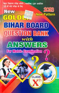 New Golden Bihar Board Question Bank With Answers Class 10 For Matric Examination 2023 (Hindi Medium)