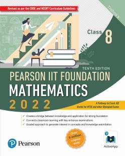 Pearson IIT Foundation Mathematics Class 8 By Trishna (Author)